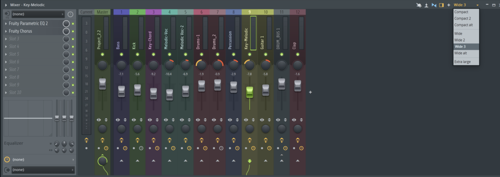 Mixer-FLStudio