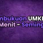 Pembukuan UMKM 30 menit seminggu