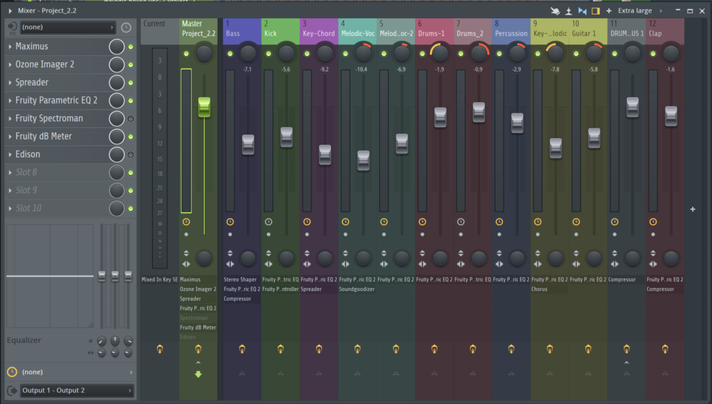 Mixer FL Studio 2025