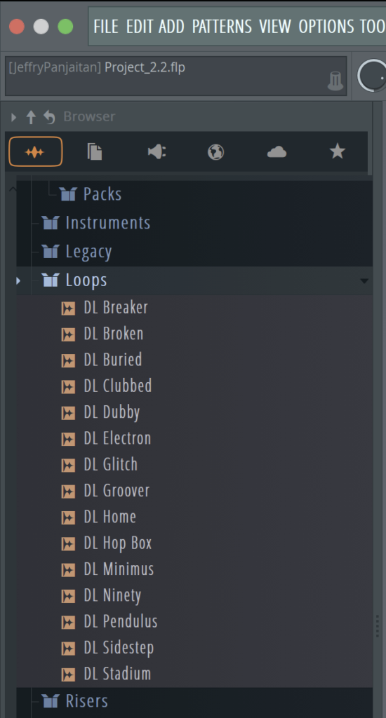 Loop drums browser fl studio 2025