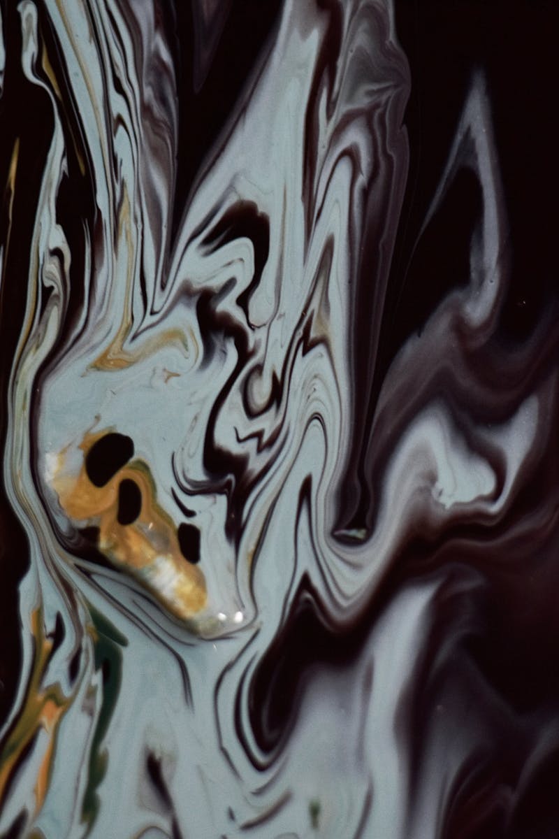 Dynamic abstract art with vivid blue and red light streaks creating a striking visual impact.